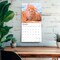 Ginger Cats | 2026 12 x 24 Inch (Hanging) Monthly Square Wall Calendar | Plastic-Free